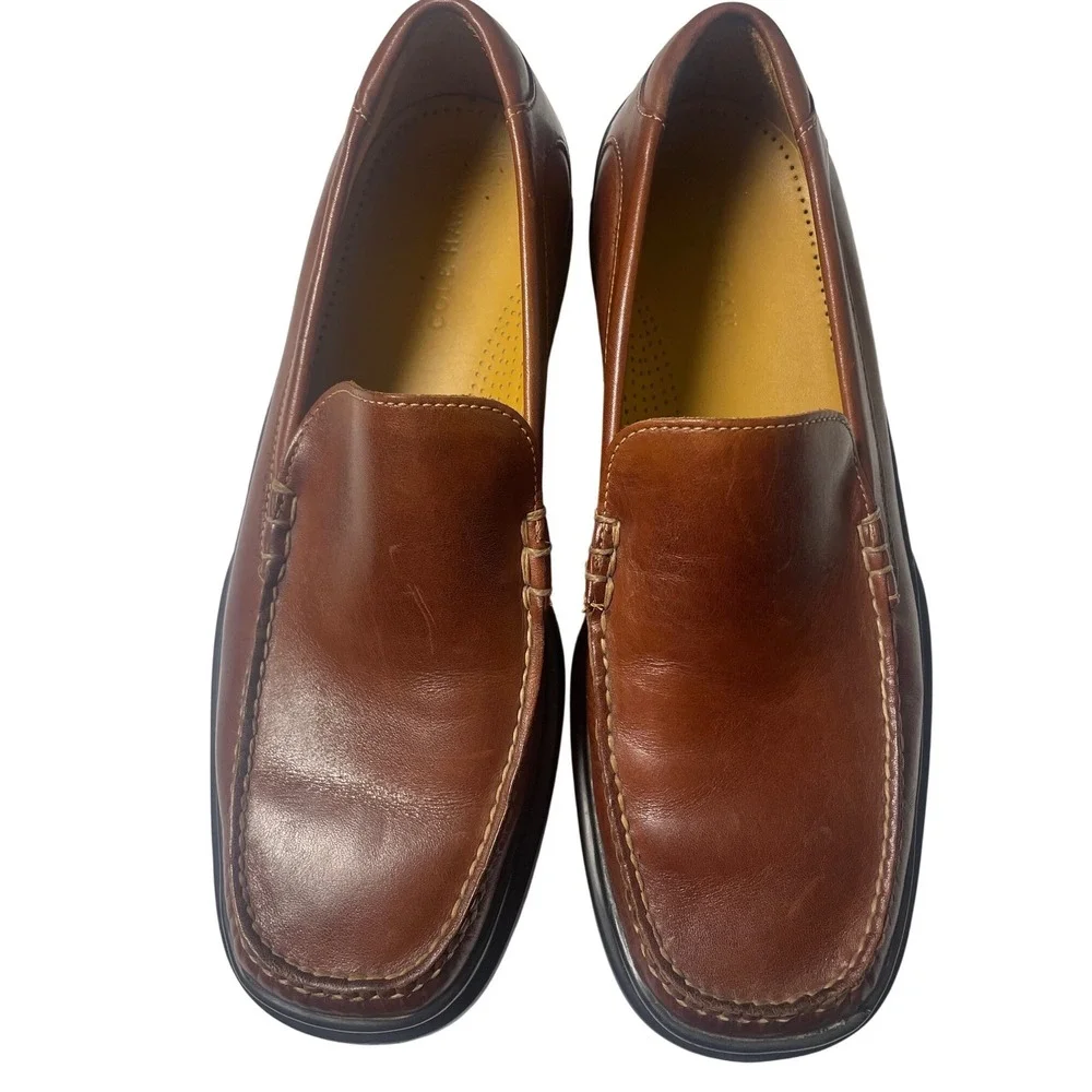 Cole Haan Air Santa Barbarra Leather Venetian Loafers Men's 10